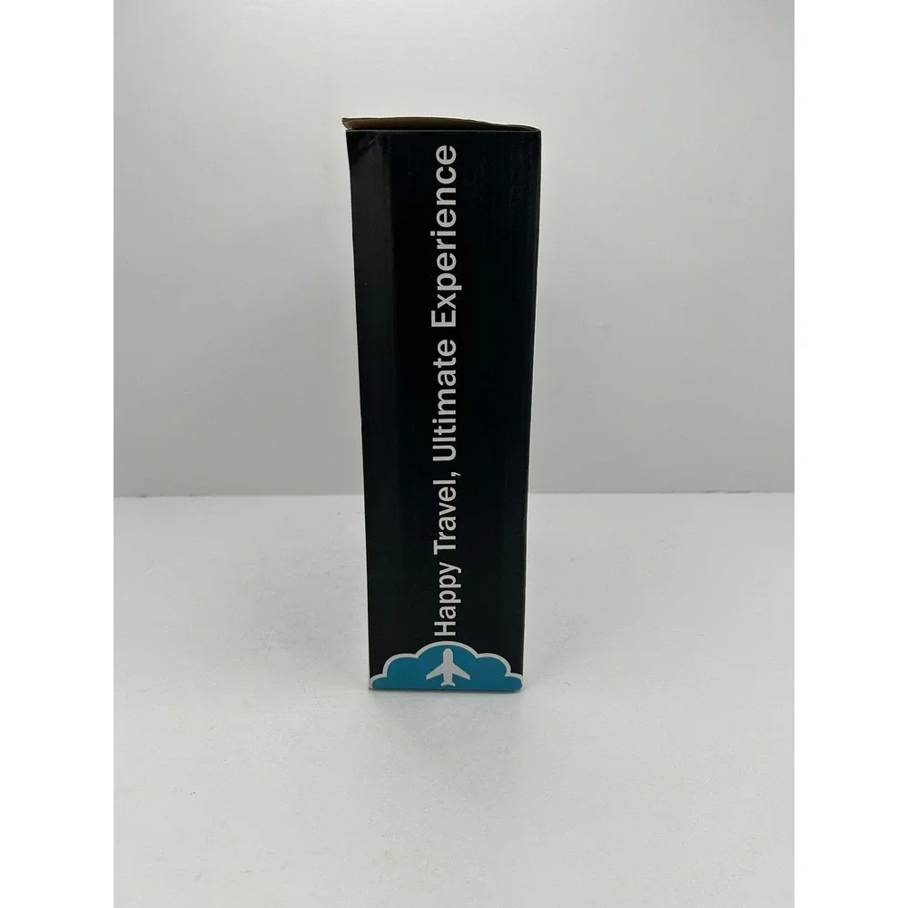 LOMEE Travel‎ Blanket & Pillow Unisex OS Black New